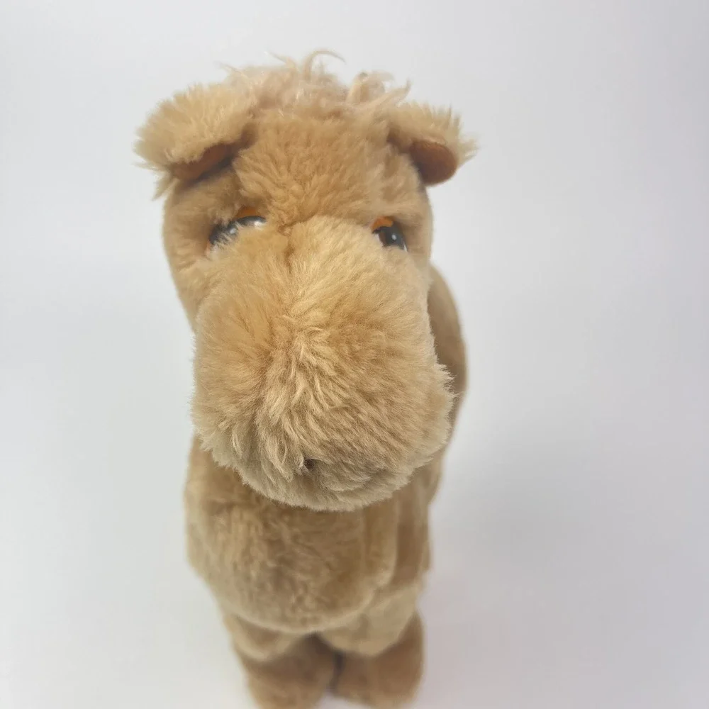 Vintage Dakin Camel Plush‎ Stuffed Toy Standing Animal 1983 Tan Light Brown